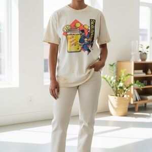 Vintage 80s stolichnaya vodka promo Tshirt. XL made in the usa.